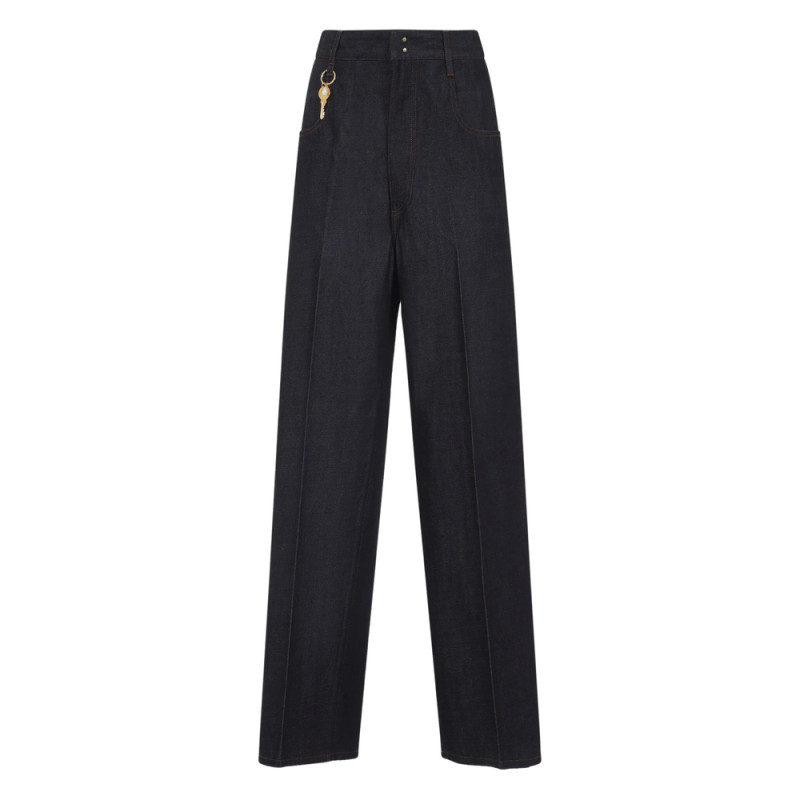Carven Key-charm Cotton Jeans
