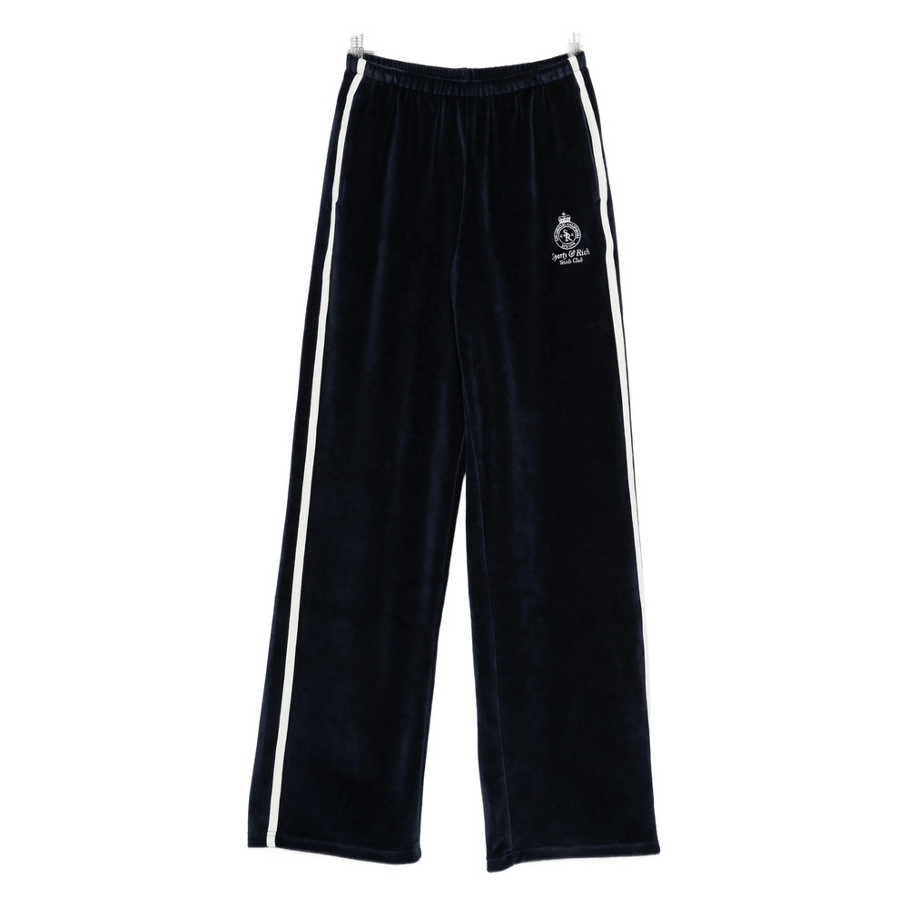 Sporty & Rich Side-stripe Logo-detail Track Pants