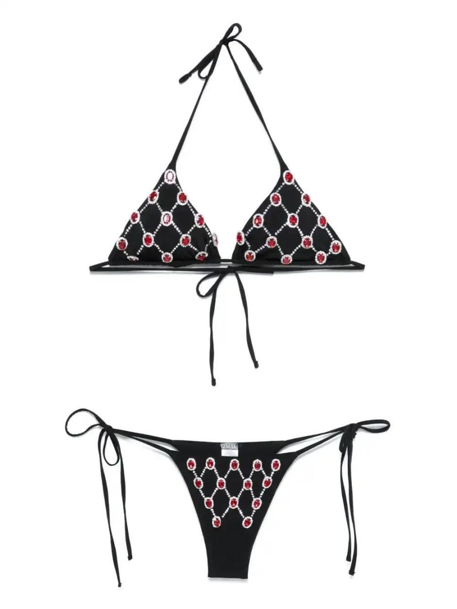 crystal-embellished bikini