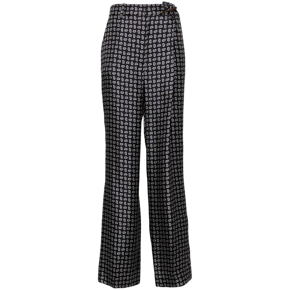 Prada High-waist Twill Pants