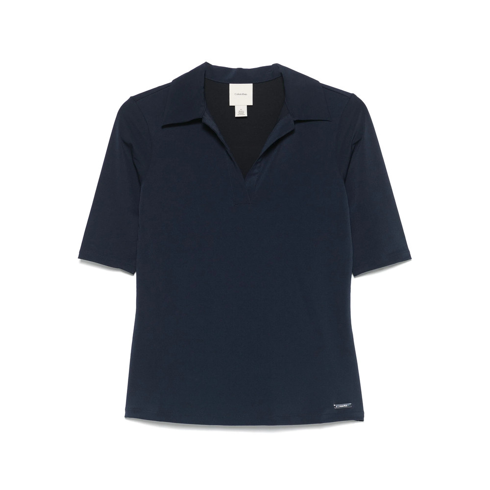 Calvin Klein Stretch-design Polo Top
