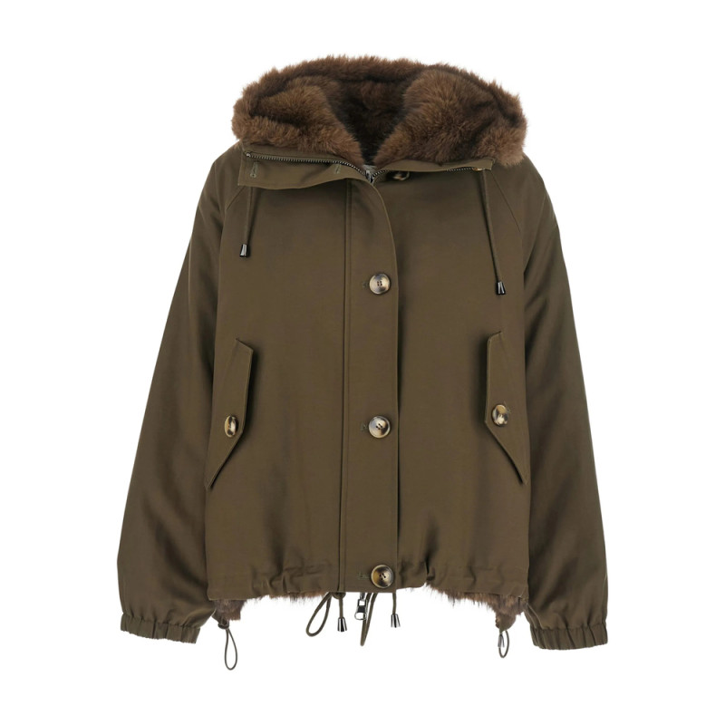 Valentini 1972 Reversible Hooded Parka