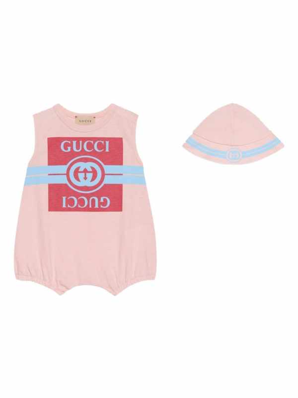 logo-print cotton shorties
