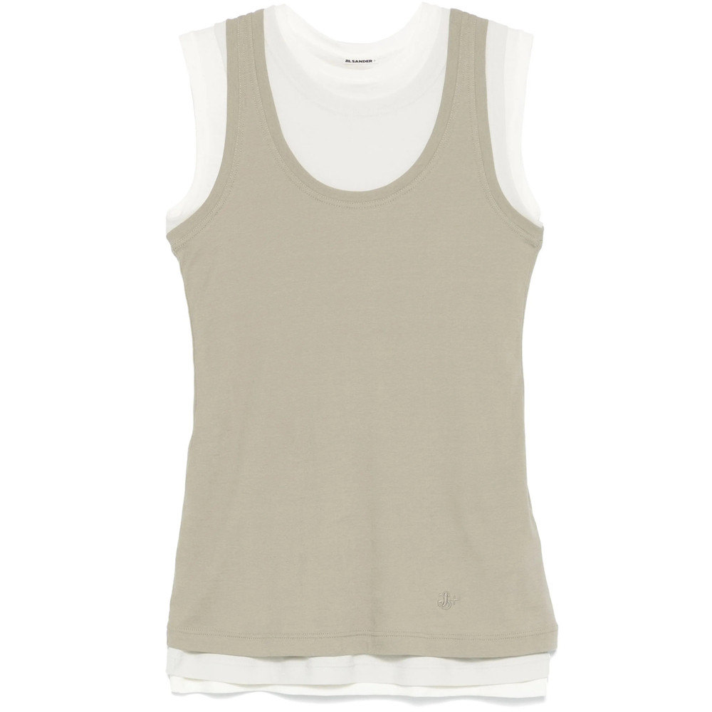 Jil Sander + Layered Tank Top