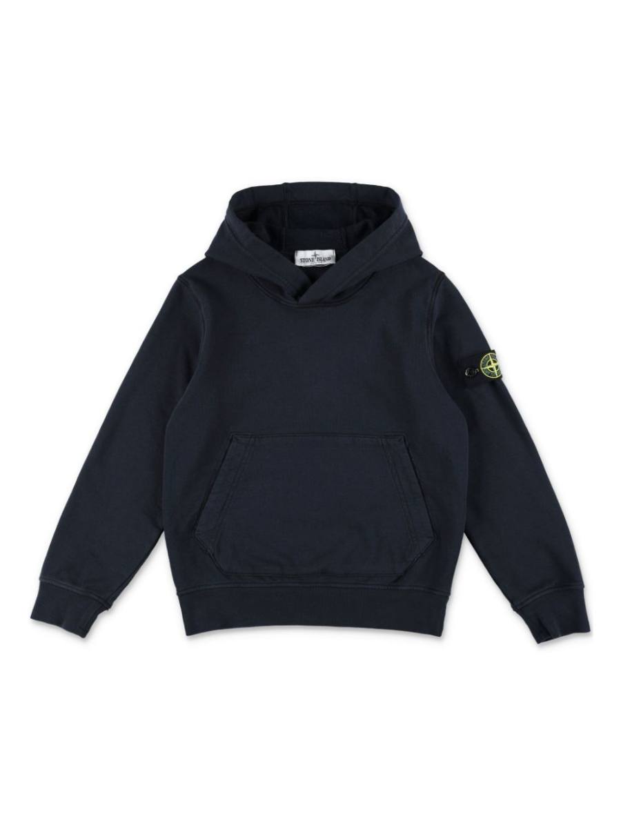 Compass-badge hoodie