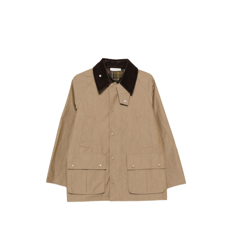Jc Sophie Palma Corduroy-collar Storm-flap Jacket