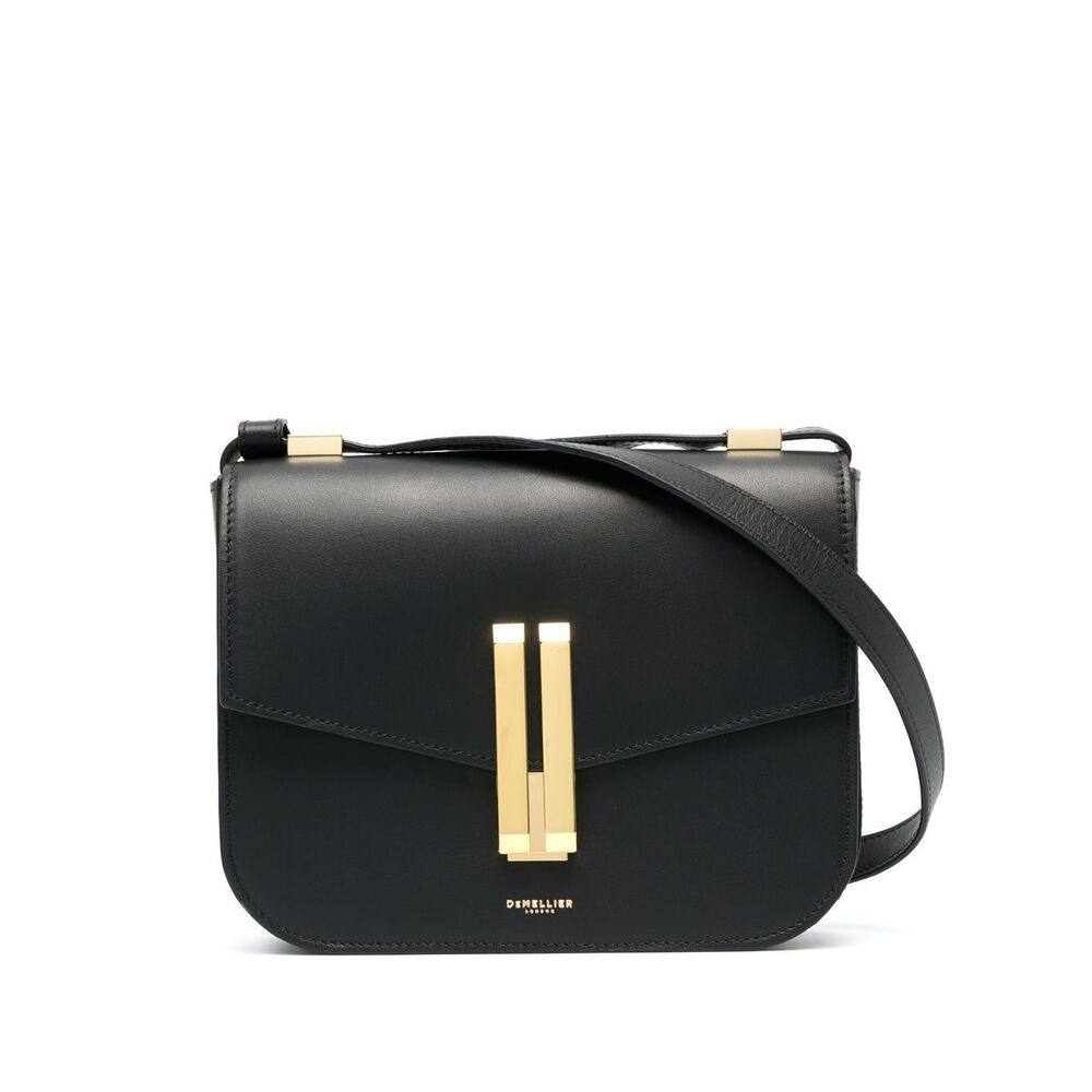 Demellier Vancouver Leather Shoulder Bag