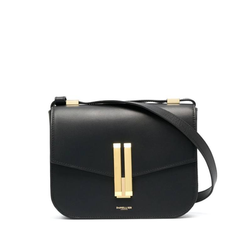 Demellier Vancouver Leather Shoulder Bag