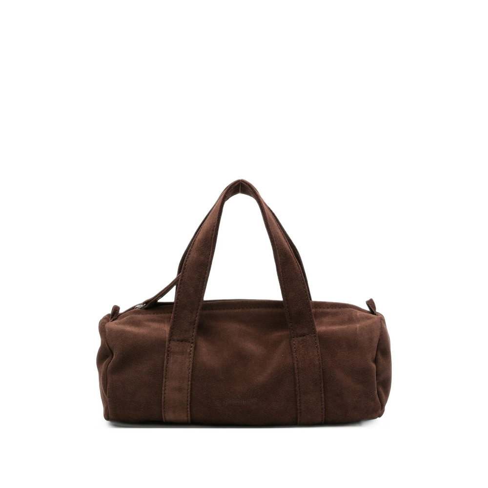 Gimaguas Mini Claudia Suede Barrel Tote Bag