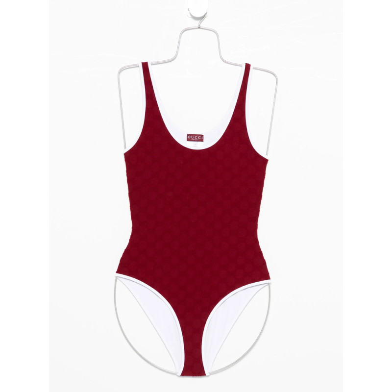 Gucci GG Terrycloth Textured Swimsuit