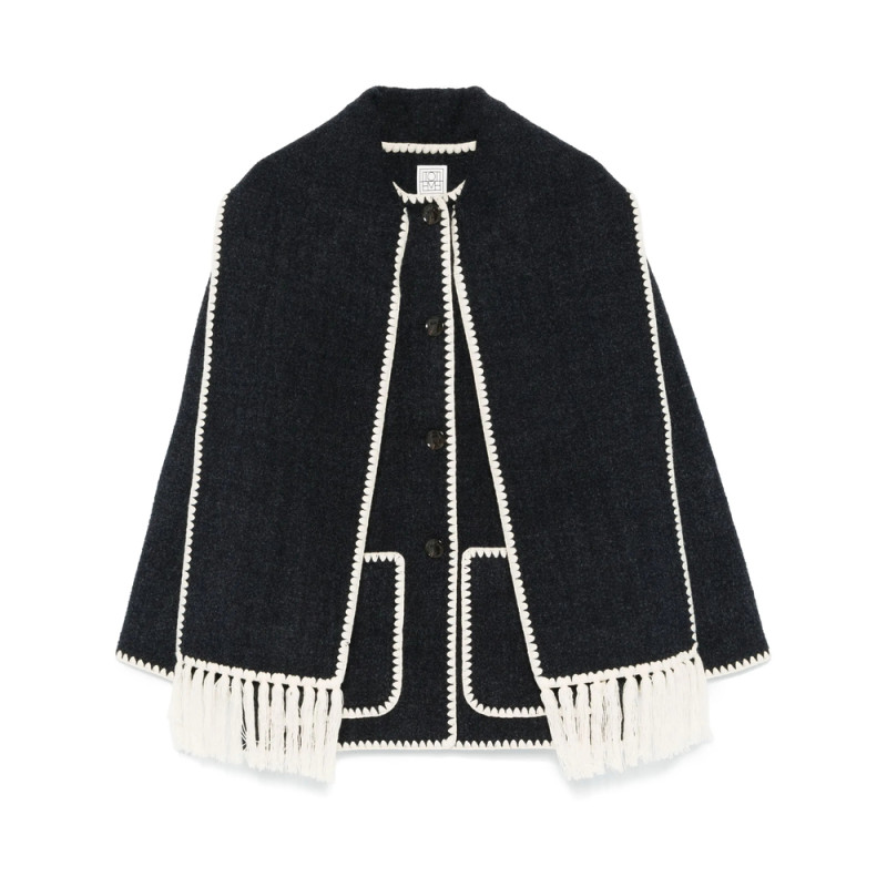 Toteme Attached-scarf Jacket