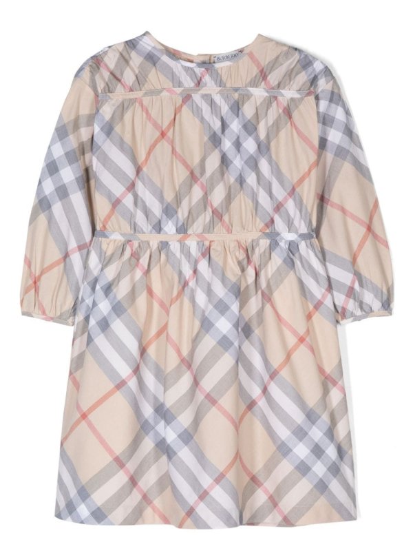 Vintage-check dress