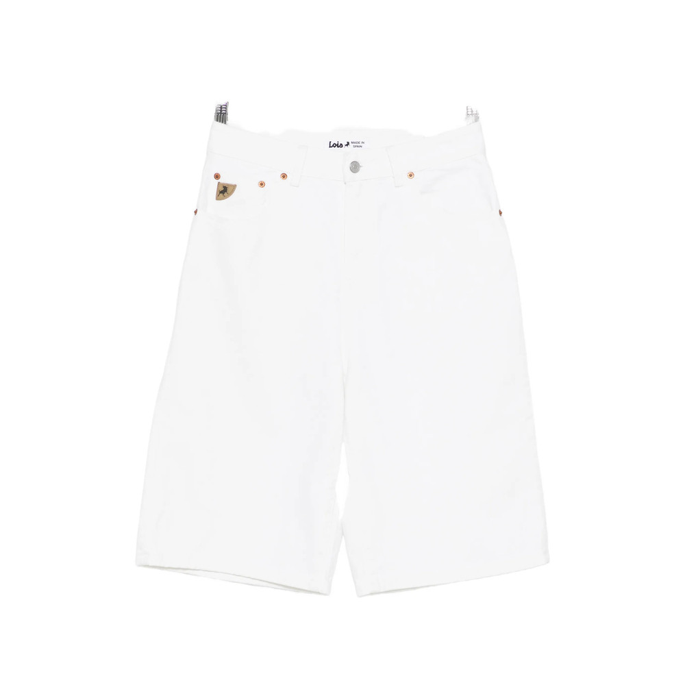 Lois Jeans Camille Logo Patch Shorts