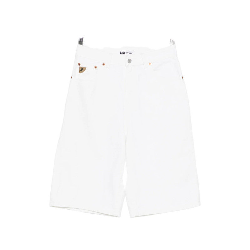 Lois Jeans Camille Logo Patch Shorts