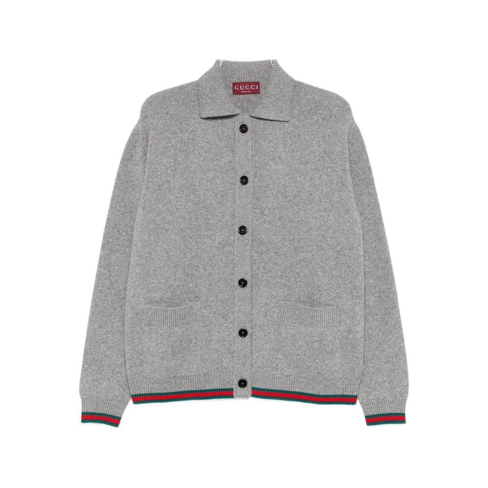 Gucci Button Striped Cardigan
