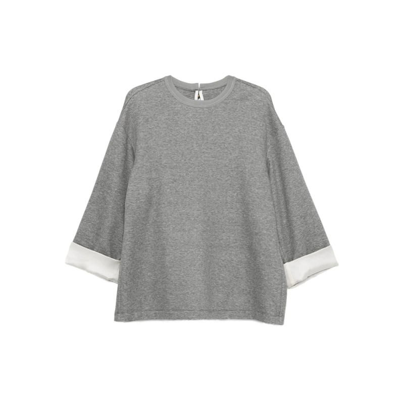 Carven Contrasting-cuff Top