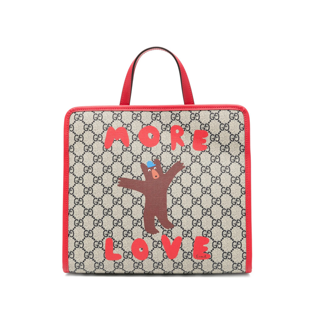 Gucci X Euan Roberts GG Supreme Tote Bag