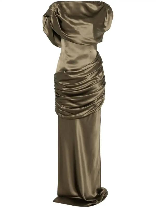 silk maxi dress