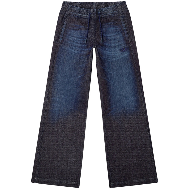 Diesel D-Ainty Wide-leg Jeans