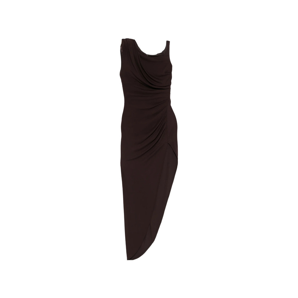 Elisabetta Franchi Asymmetric-hem Dress
