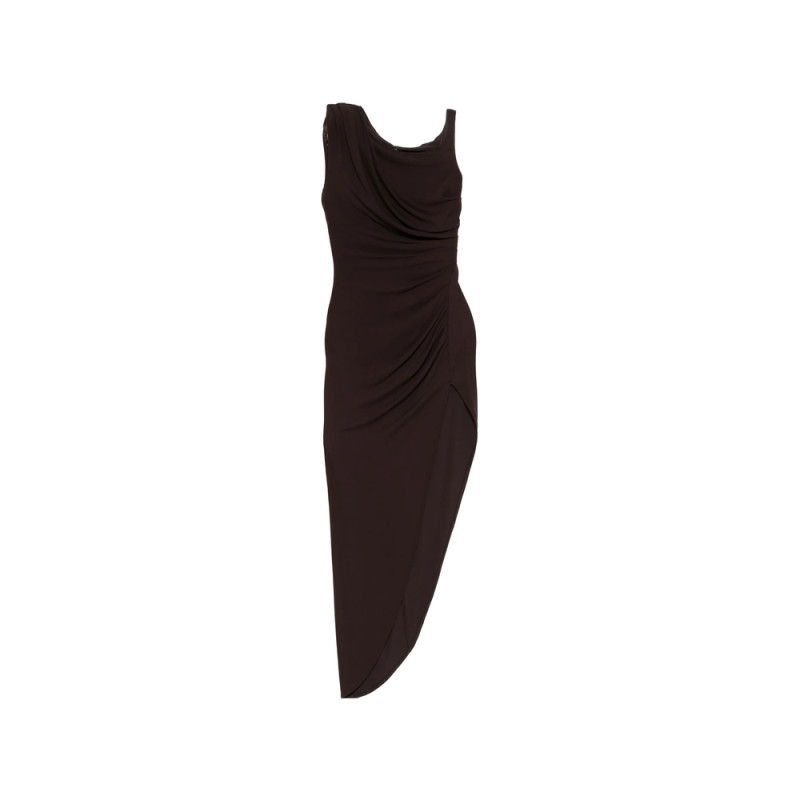 Elisabetta Franchi Asymmetric-hem Dress