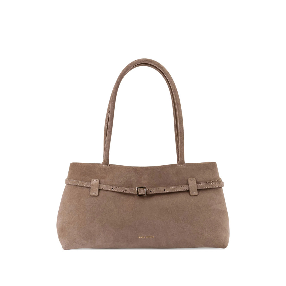 Manu Atelier Le Cambon East WEst Buckle-fastening Suede Shoulder Bag