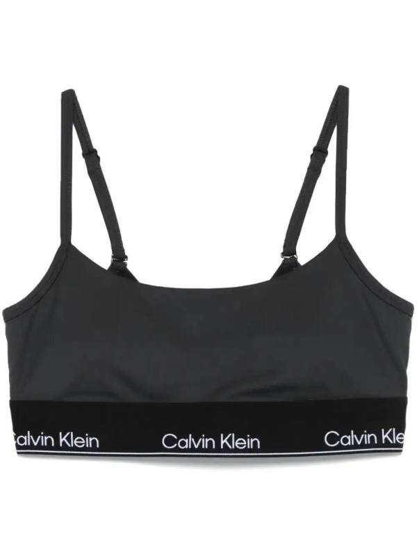 logo-underband sports bra