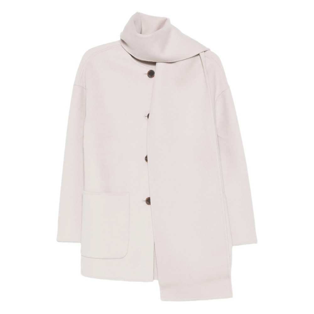 The Dynamis Studio Patch-pockets Buttoned Single-breasted Coat