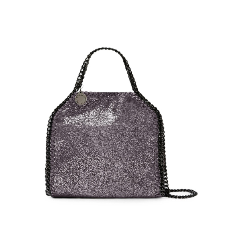Stella Mccartney Falabella Metallic-effect Tote Bag
