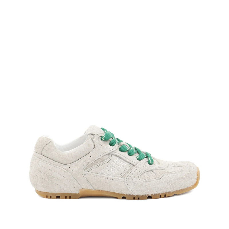 Alohas Textured Lace-up Trainers