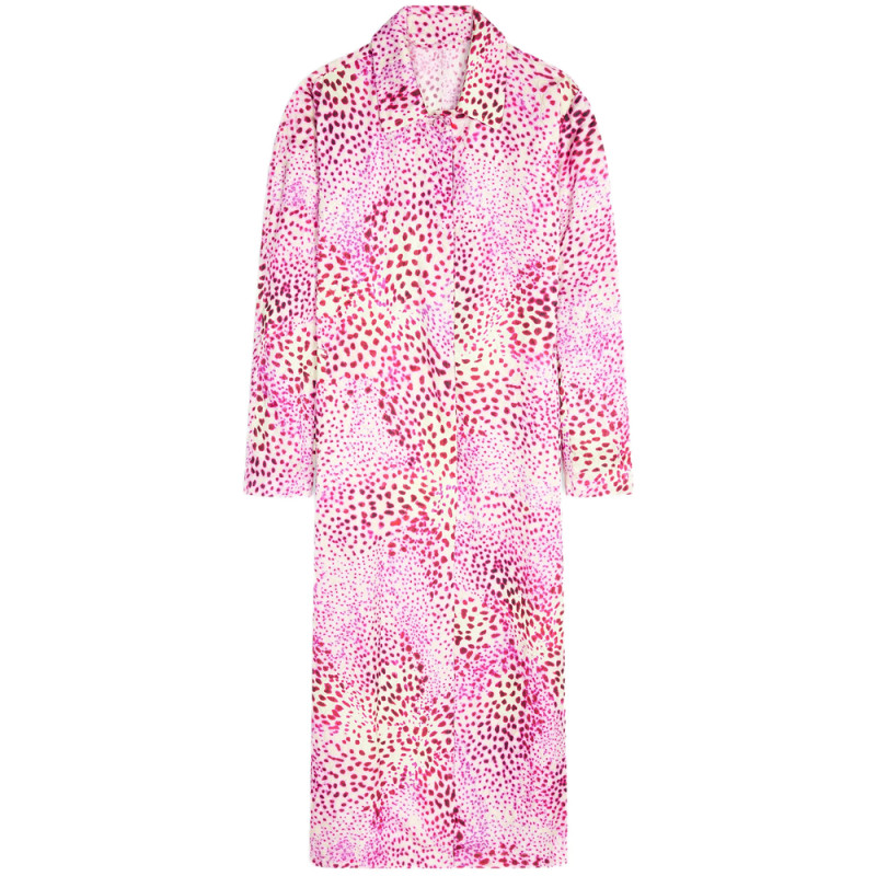 Dries Van Noten Patterned-jacquard Coat