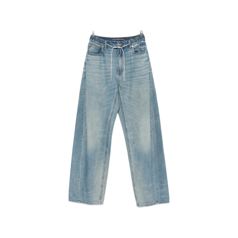 Alexander Wang Elasticated-waistband Jeans