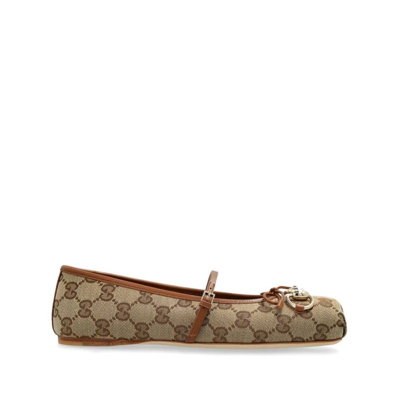 Gucci Monogram Double G Pumps