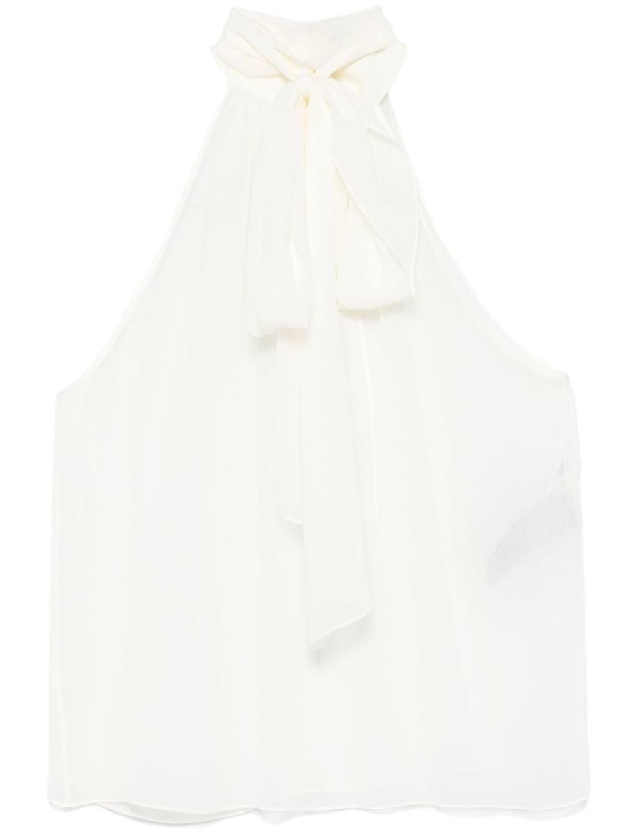 silk blouse
