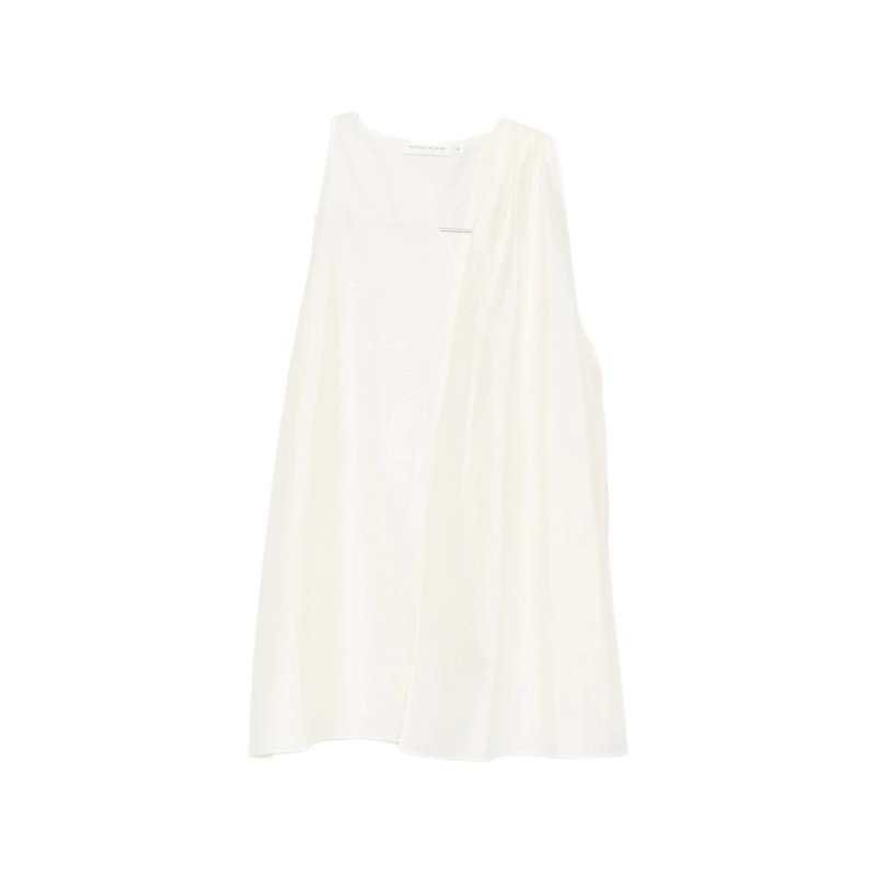 Viktoria Chan Cilla Draped Sleeveless Top