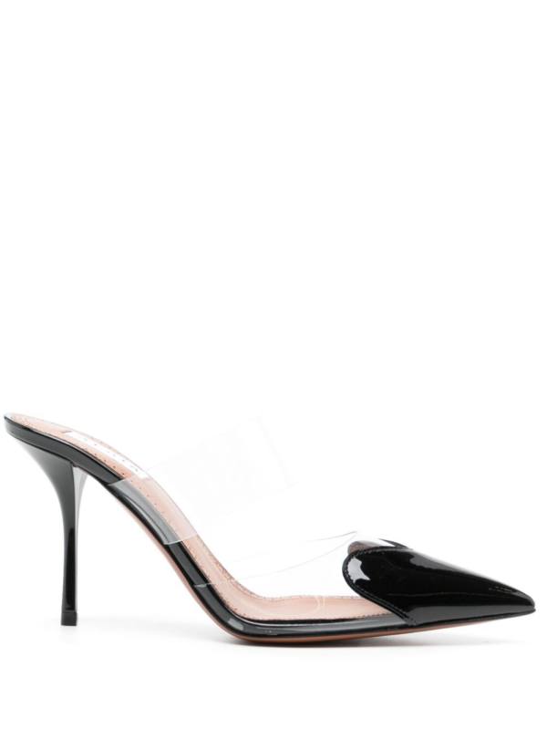 Caur 90mm pointed-toe mules