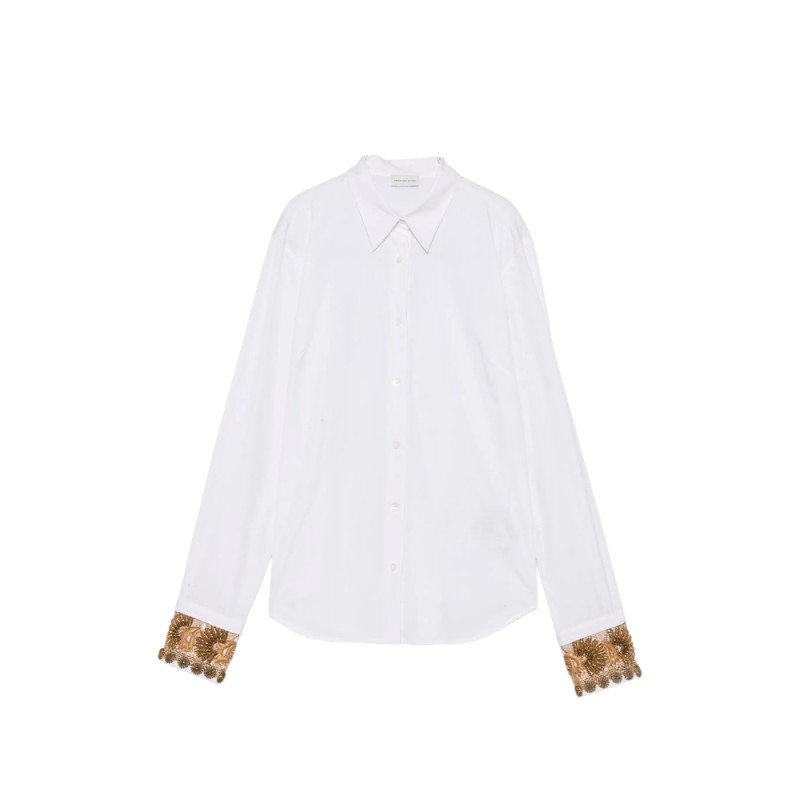 Dries Van Noten Bead-embellished Shirt