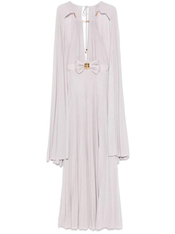 lurex maxi dress