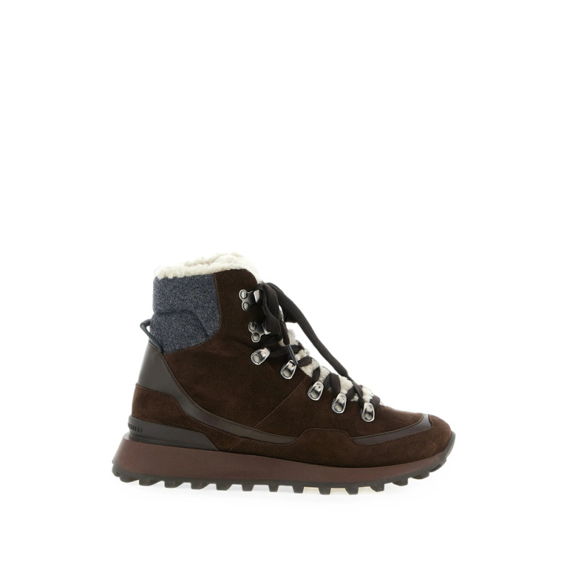 Brunello Cucinelli Lace-up Ankle Boots