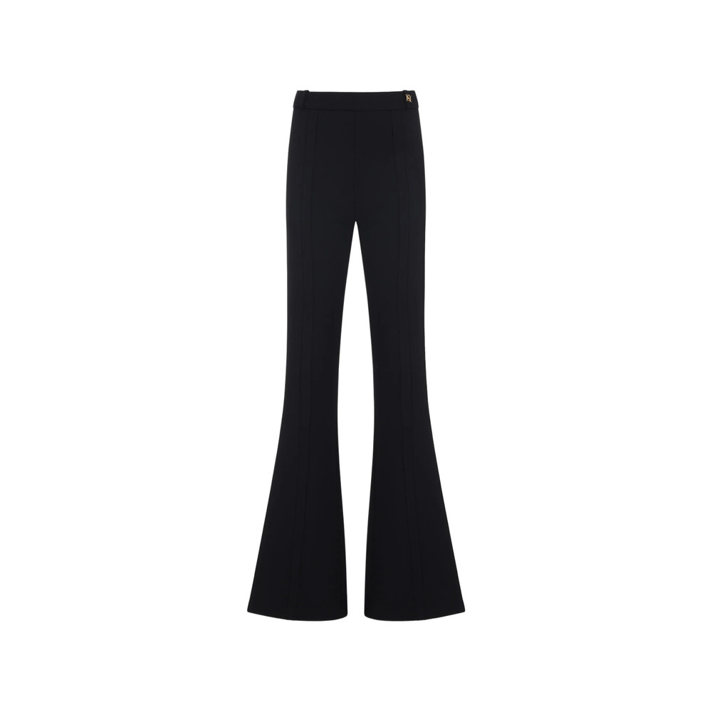 Elisabetta Franchi Flare Trim Trousers