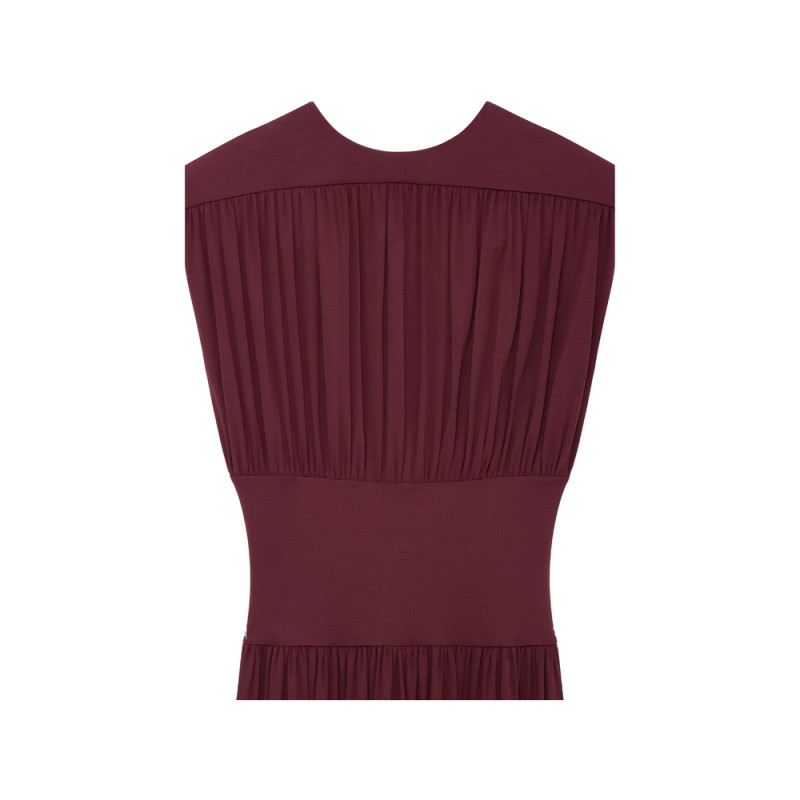 Anine Bing Fran Dress - Burgundy