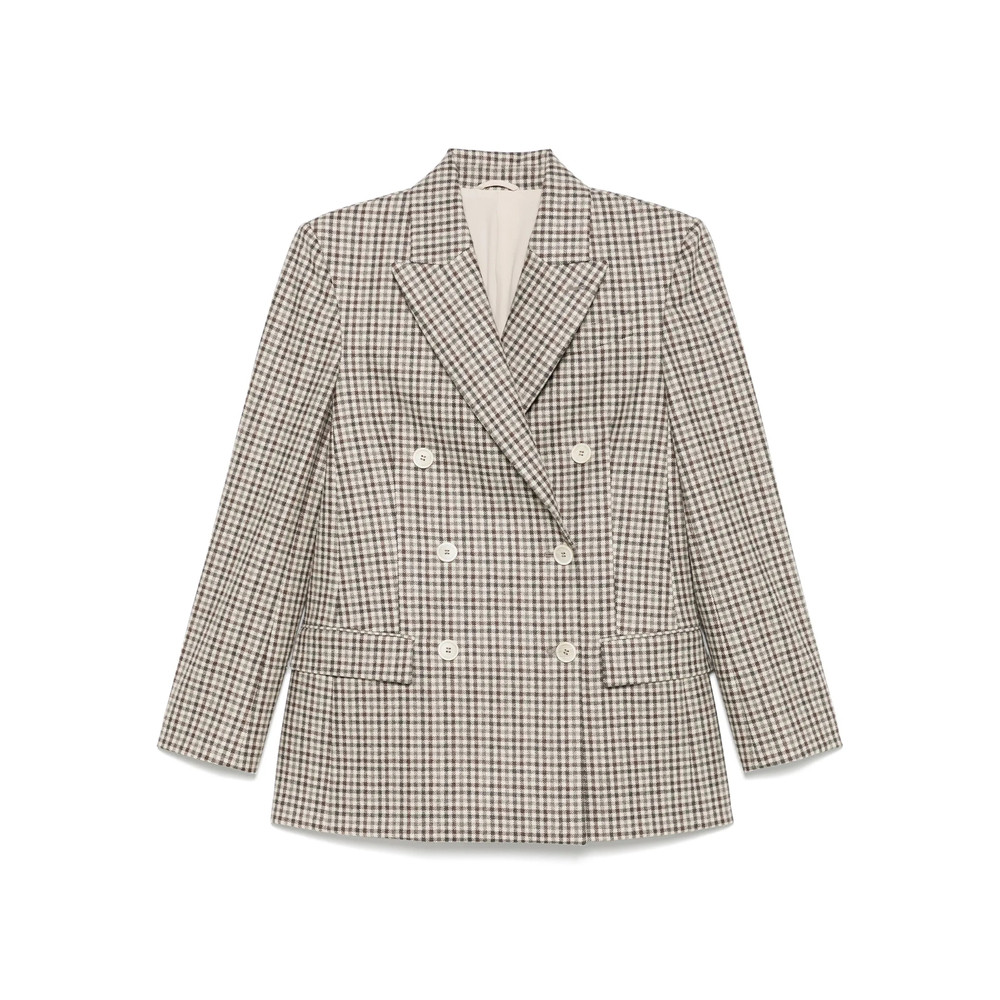 Brunello Cucinelli Check-print Blazer