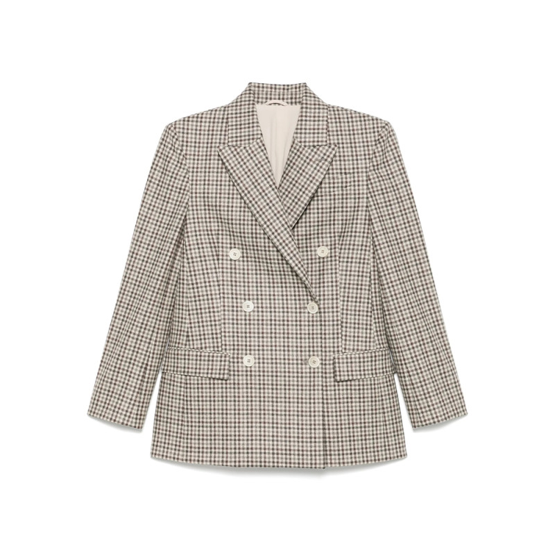 Brunello Cucinelli Check-print Blazer