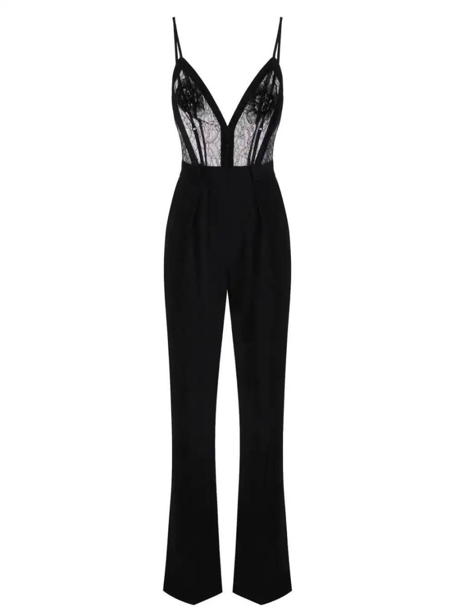 lightweight crêpe jumpsuit