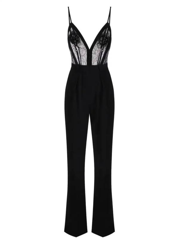 lightweight crêpe jumpsuit