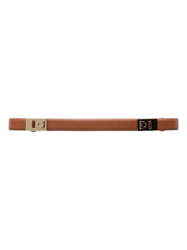 Gancini flip-lock belt