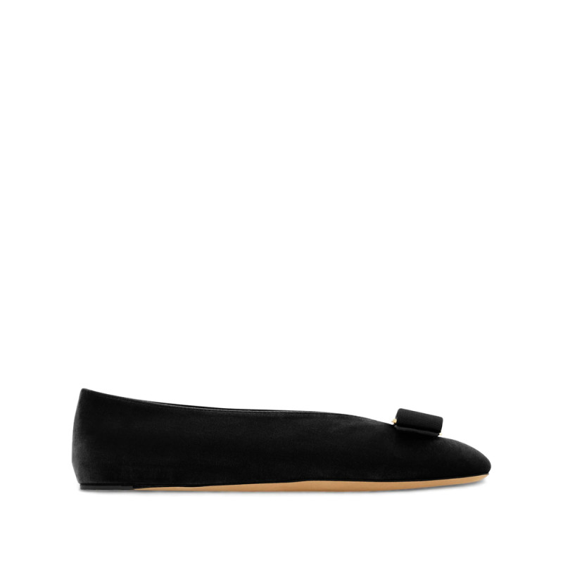 Ferragamo Vara Bow-detail Ballet Flats
