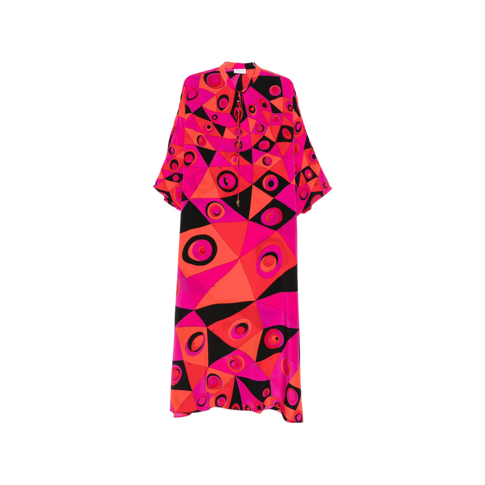 Pucci Geometric-print Kaftan