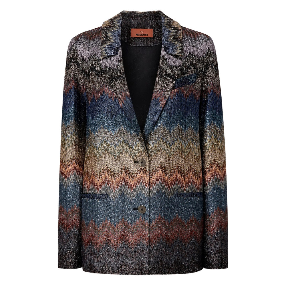 Missoni Chevron-pattern Blazer