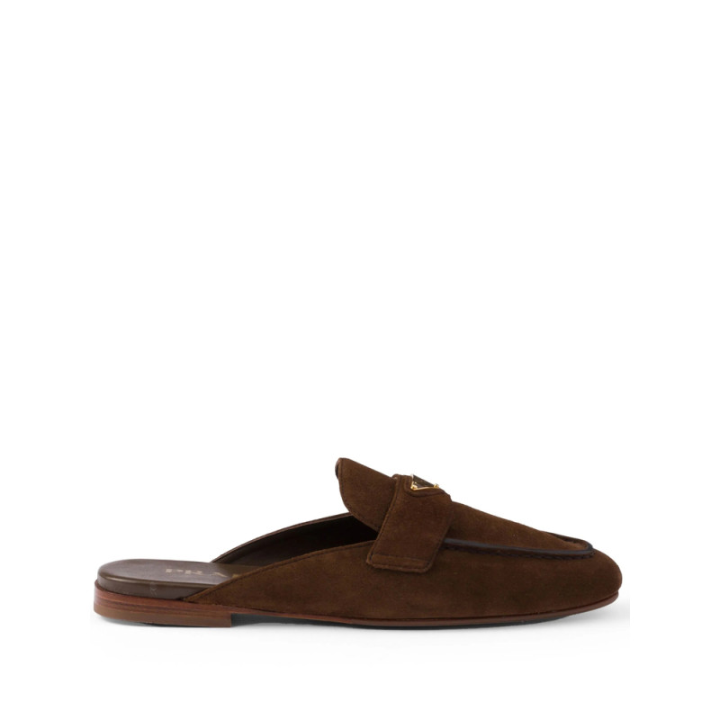 Prada Suede Mules